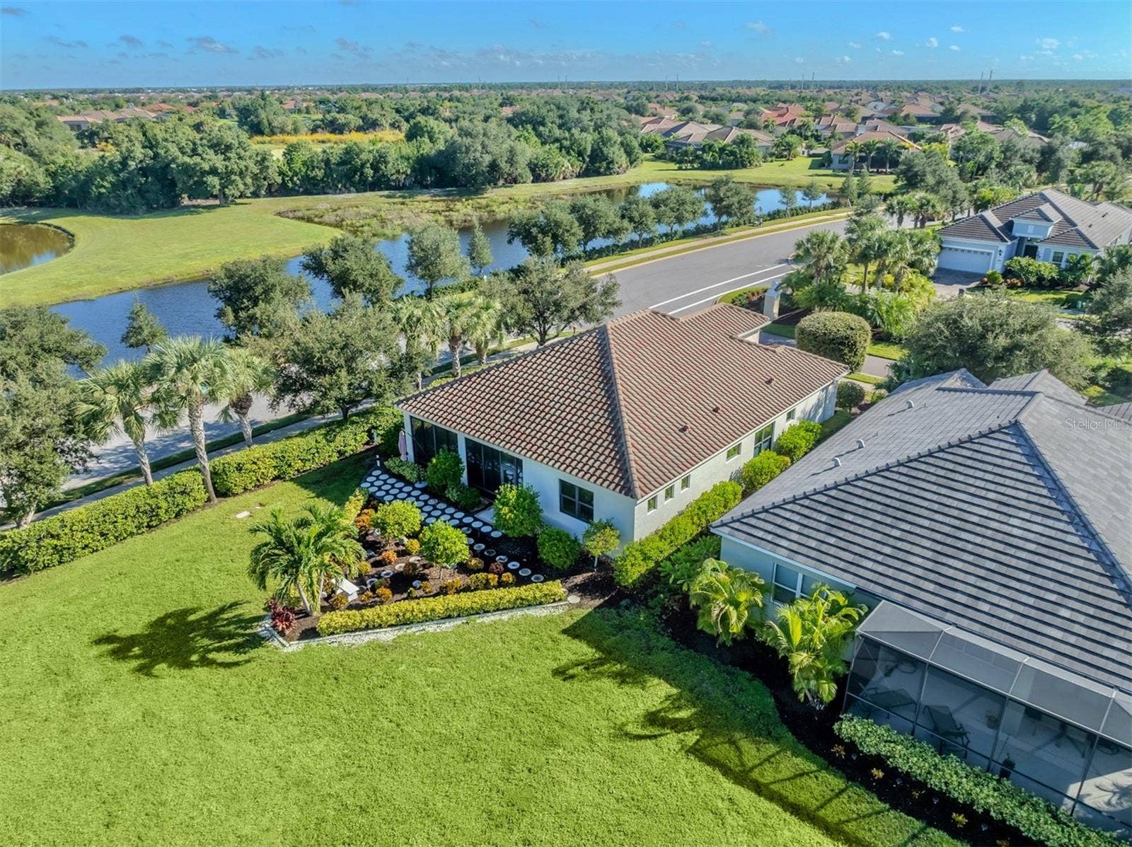 27301 DRIVER LANE, Englewood, FL 34223 Aerial View From Back