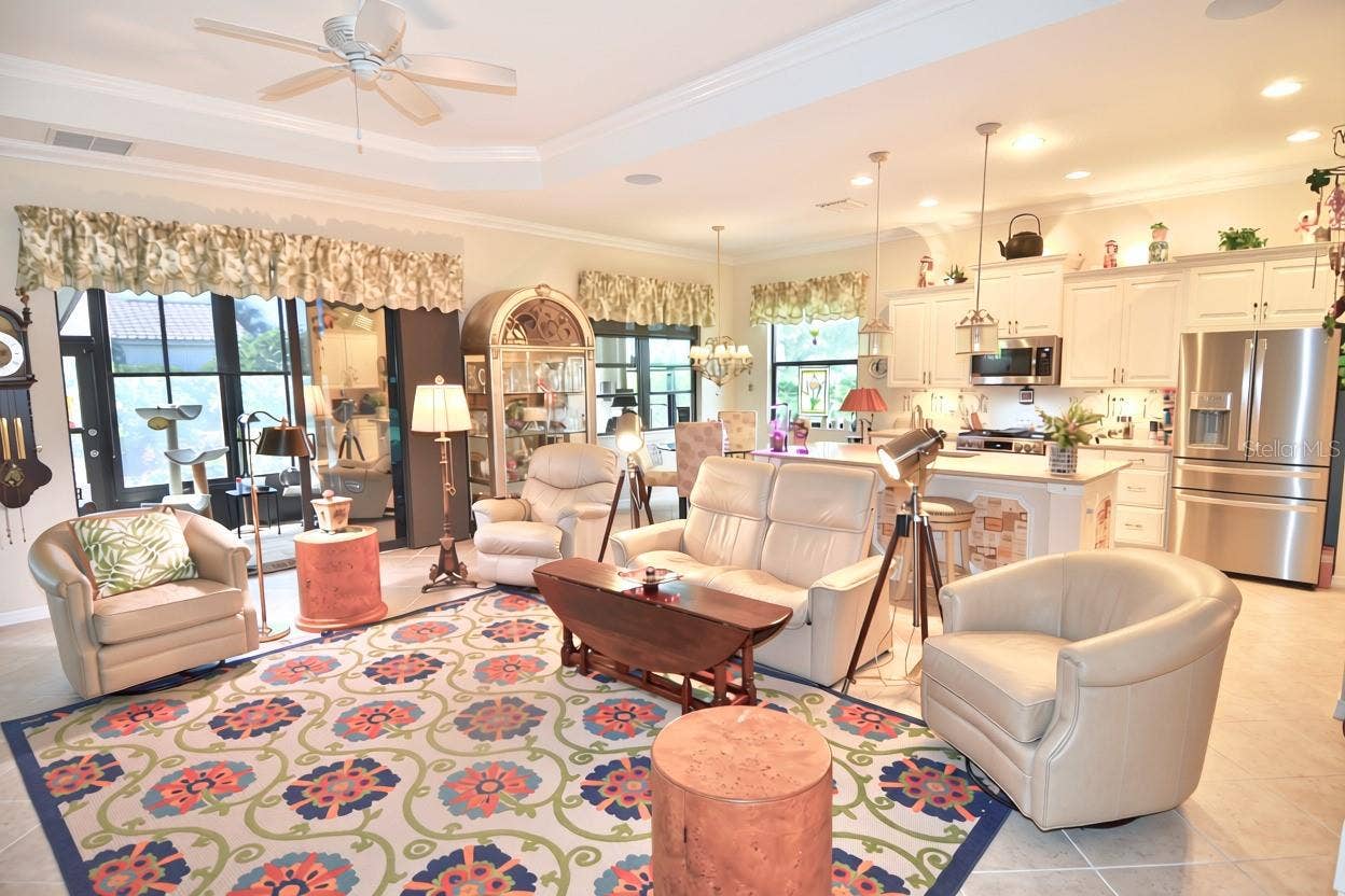 27301 DRIVER LANE, Englewood, FL 34223 Living Room