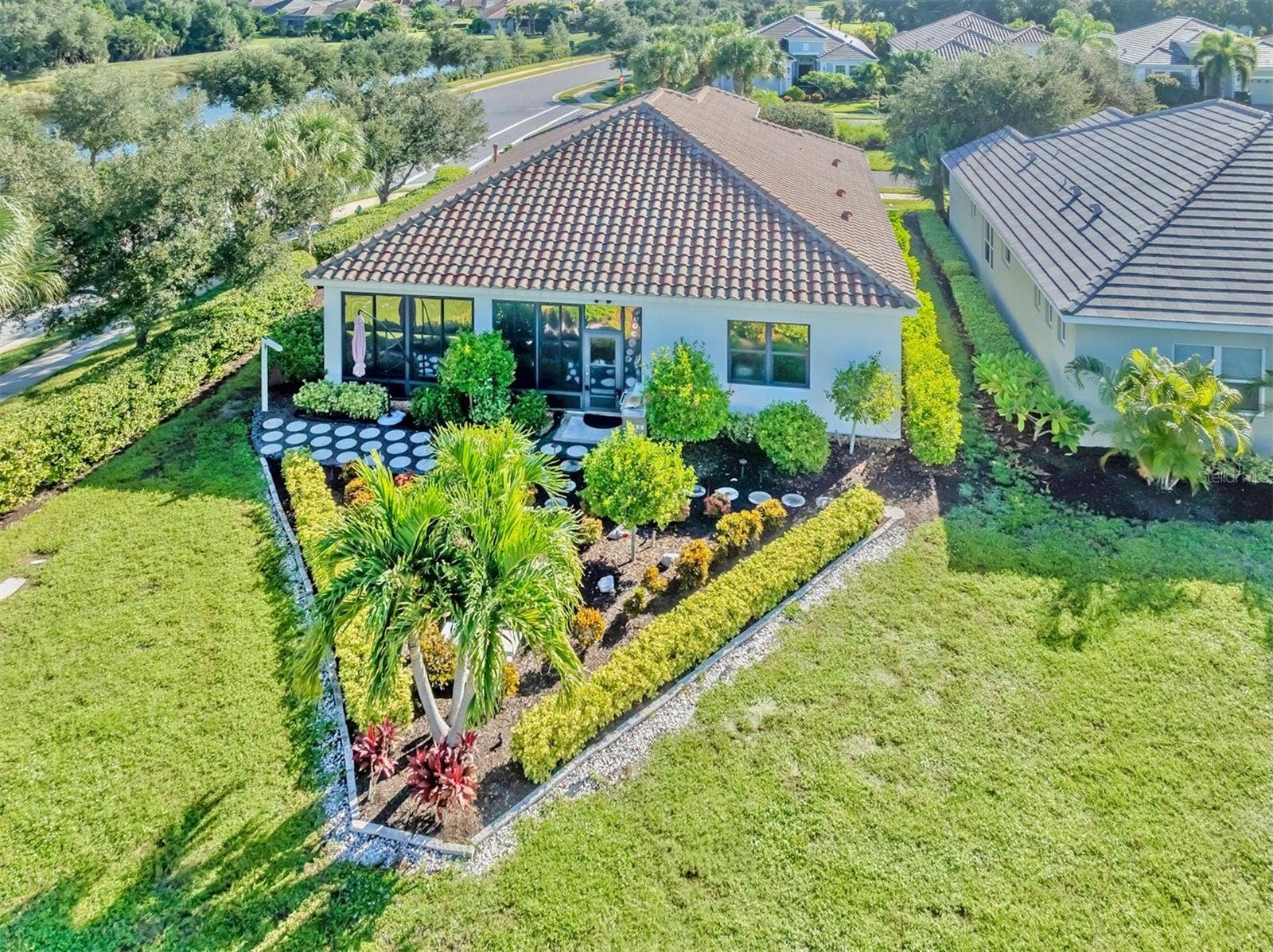 27301 DRIVER LANE, Englewood, FL 34223 Backyard Aerial View
