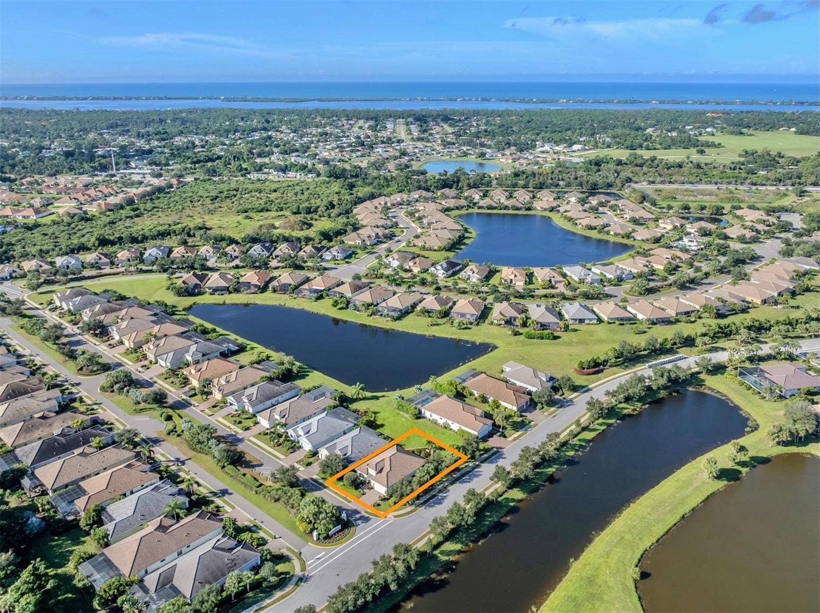 27301 DRIVER LANE, Englewood, FL 34223 Aerial View