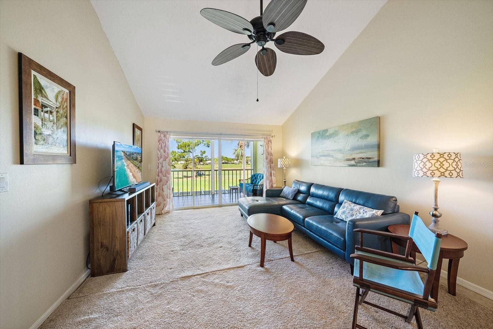 439 CERROMAR LANE, #410, Venice, FL 34293 Title flooring in living room