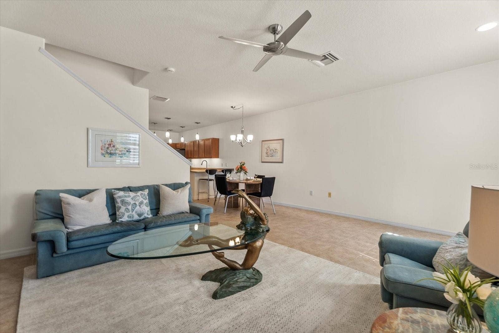 3810 82ND AVENUE CIRCLE E, #104, Sarasota, FL 34243 Living Room