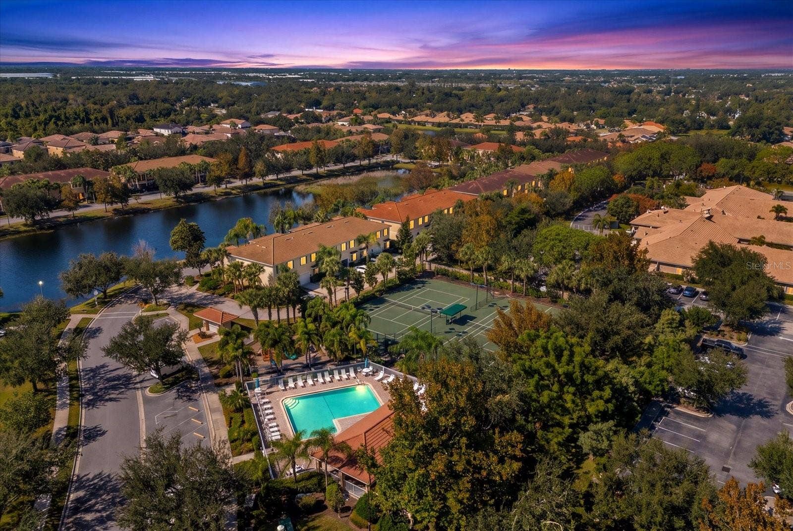 3810 82ND AVENUE CIRCLE E, #104, Sarasota, FL 34243 Community Aerial