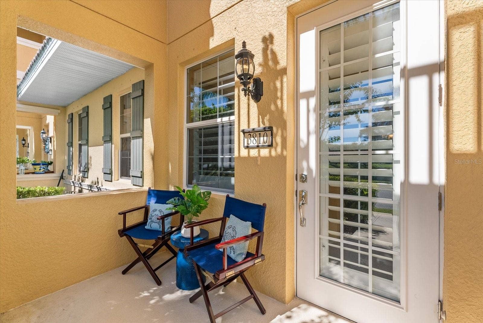 3810 82ND AVENUE CIRCLE E, #104, Sarasota, FL 34243 Front Porch