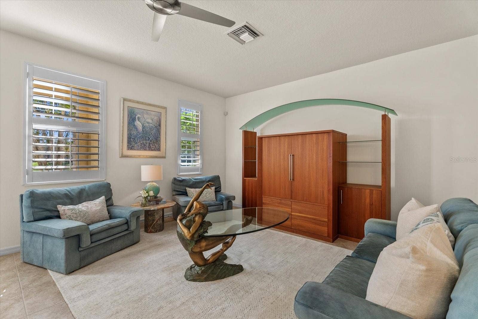3810 82ND AVENUE CIRCLE E, #104, Sarasota, FL 34243 Living Room