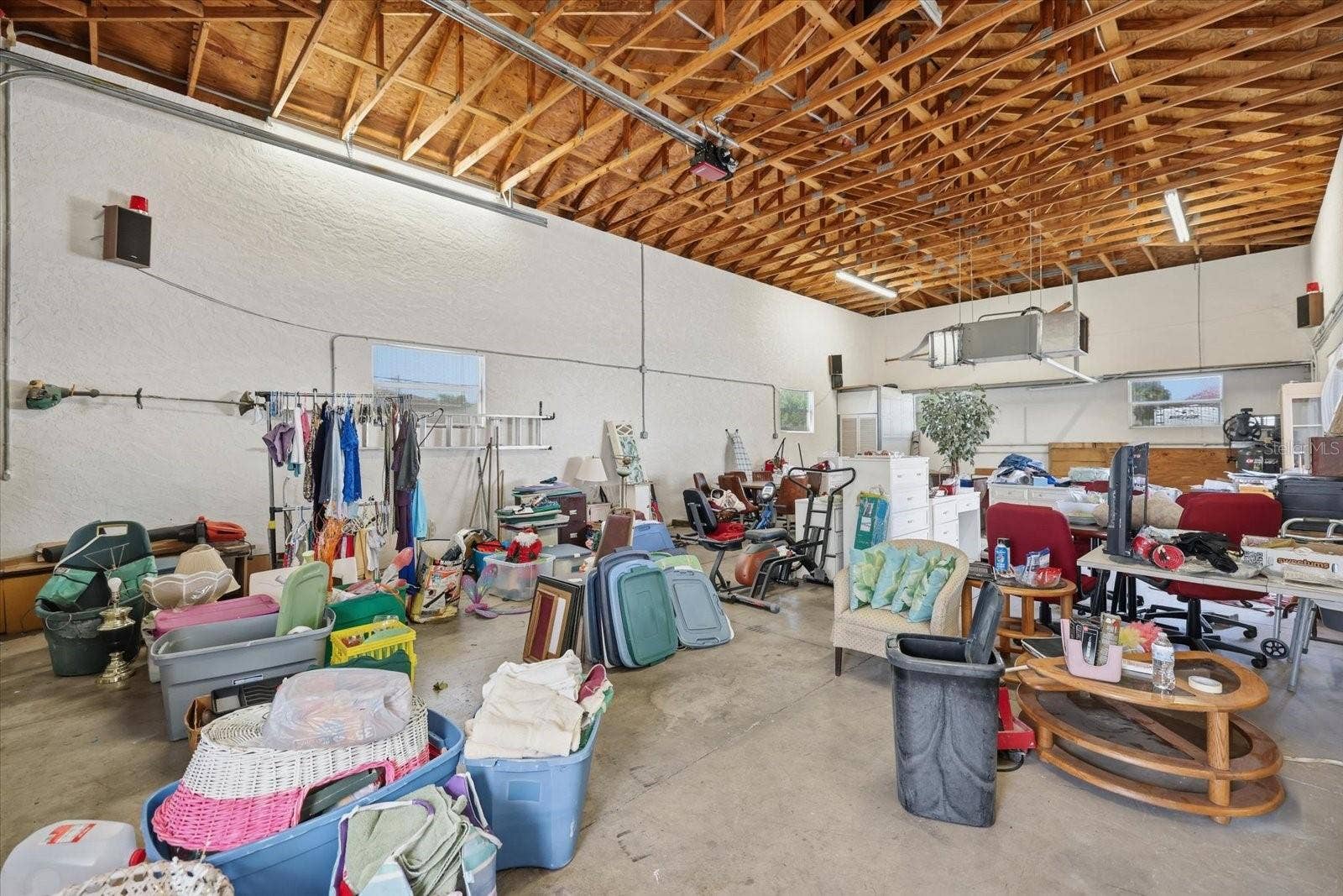 to be cleaned out