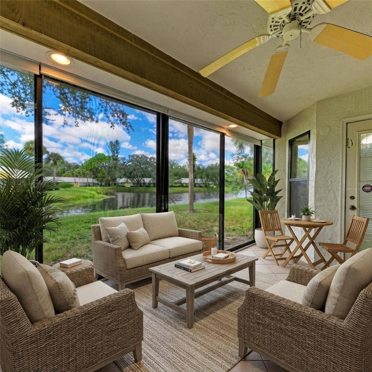 Lanai Virtually Staged