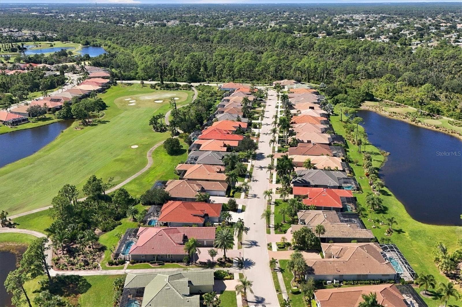 5496 WHITE IBIS DRIVE, North Port, FL 34287 This home is the third home from the bottom on the right. Note great location just across the street from the cross over path to the club house an all amenities!