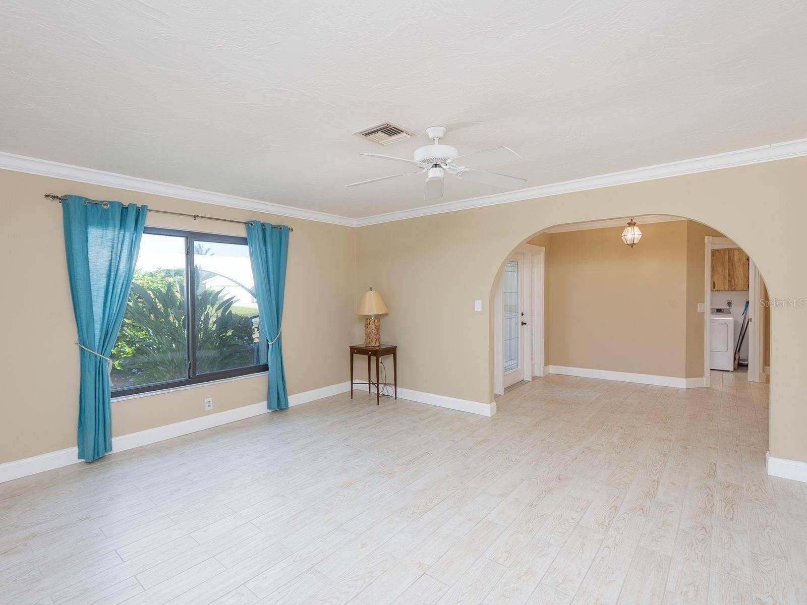 living room looking toward foyer
