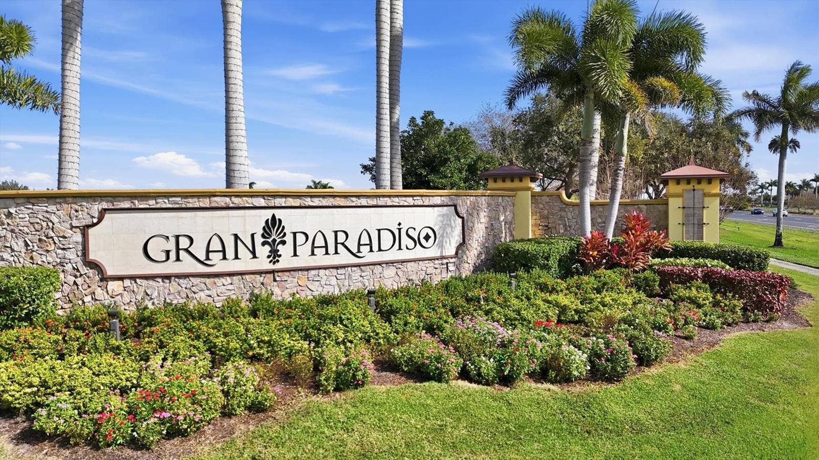 19946 BENISSIMO DRIVE, Venice, FL 34293 Gran Paradiso Entrance Monument