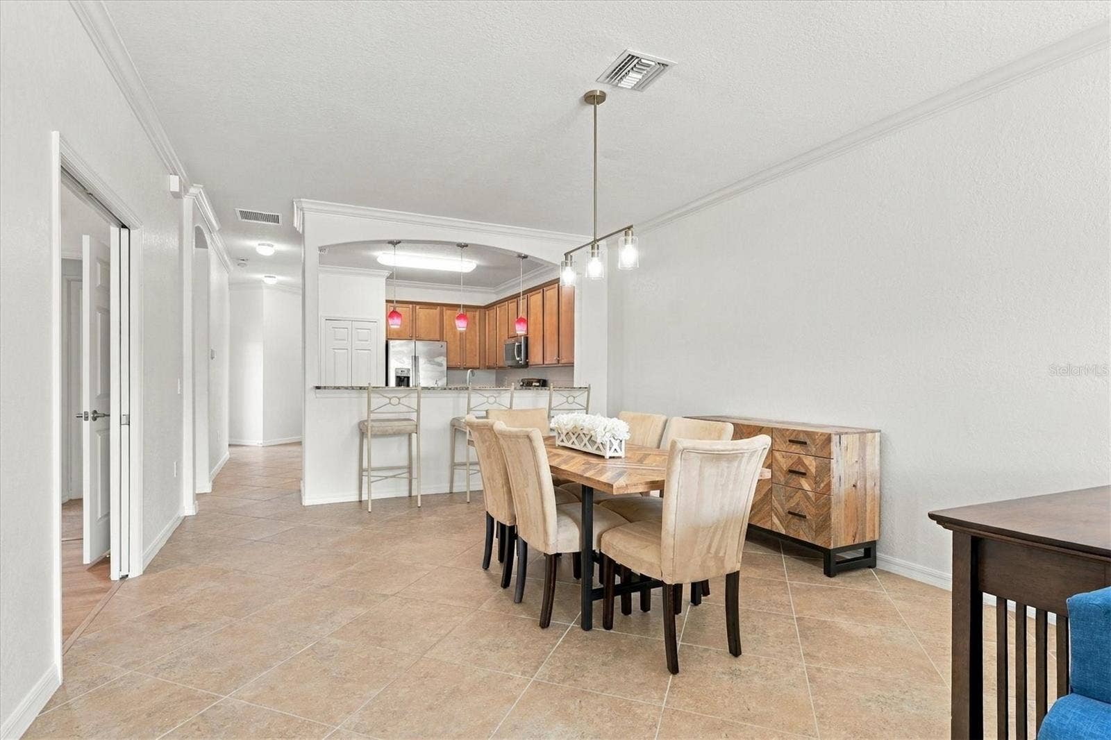 19946 BENISSIMO DRIVE, Venice, FL 34293 Freshly Painted Interior Dining Room & Kitchen
