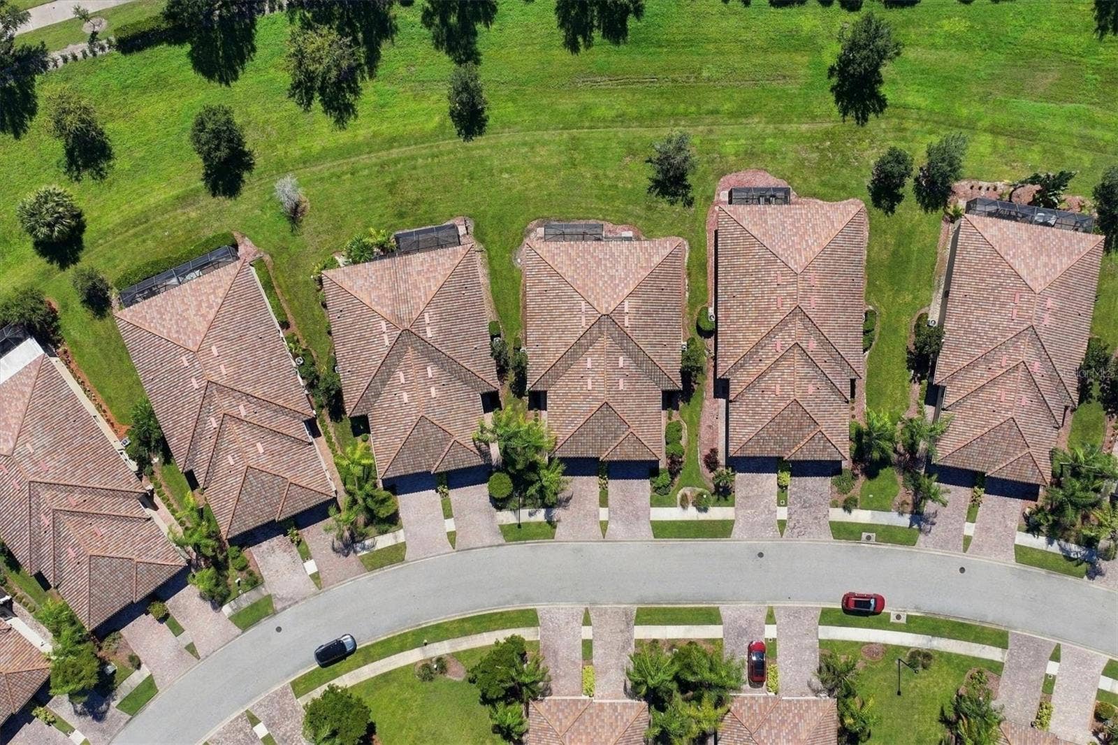 19946 BENISSIMO DRIVE, Venice, FL 34293 Aerial View of Villa