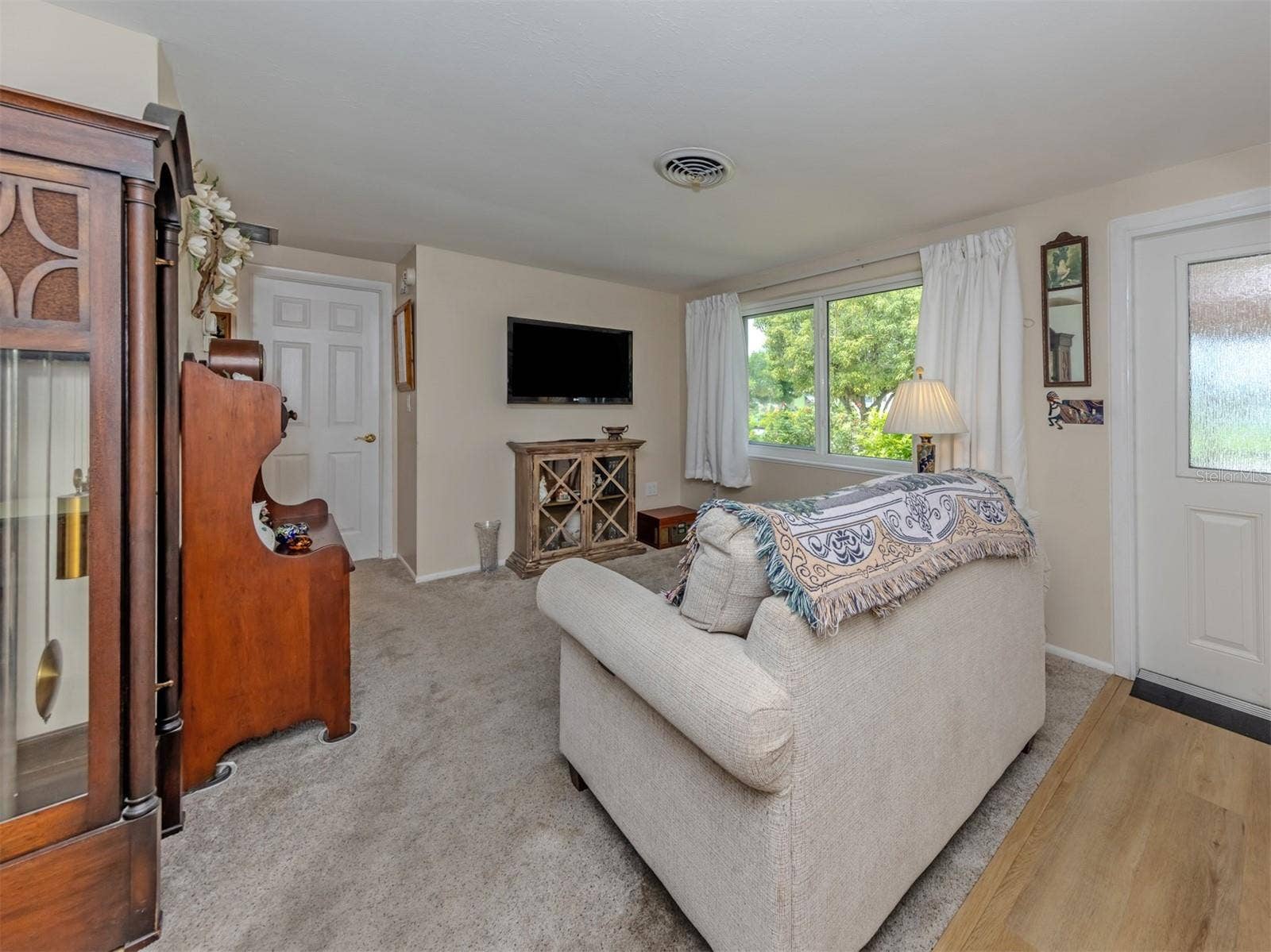 Living room from kitchen