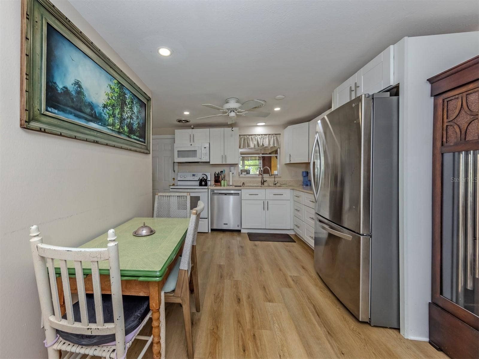Lux Vinyl flooring  in traffic areas