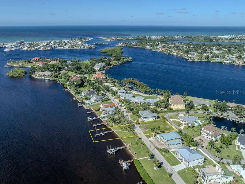 312 SUNRISE DRIVE, Nokomis, FL 34275 Subject Property Looking North West