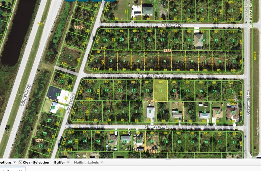 Property photo for 23485 WINTHROB AVENUE, Punta Gorda, FL