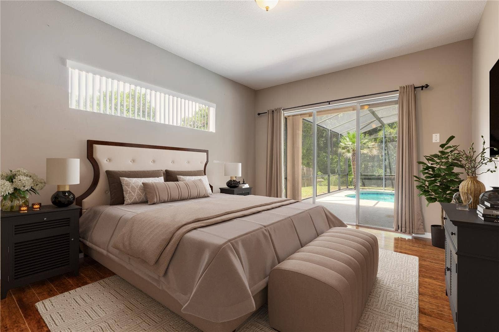 Primary Bedroom Virtually Staged