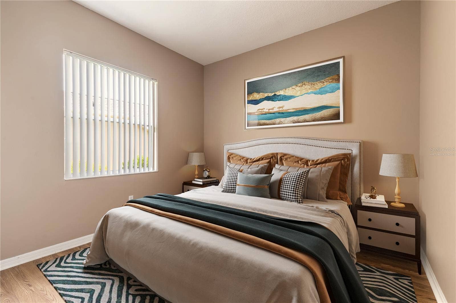 Guest Bedroom #1 Virtually Staged