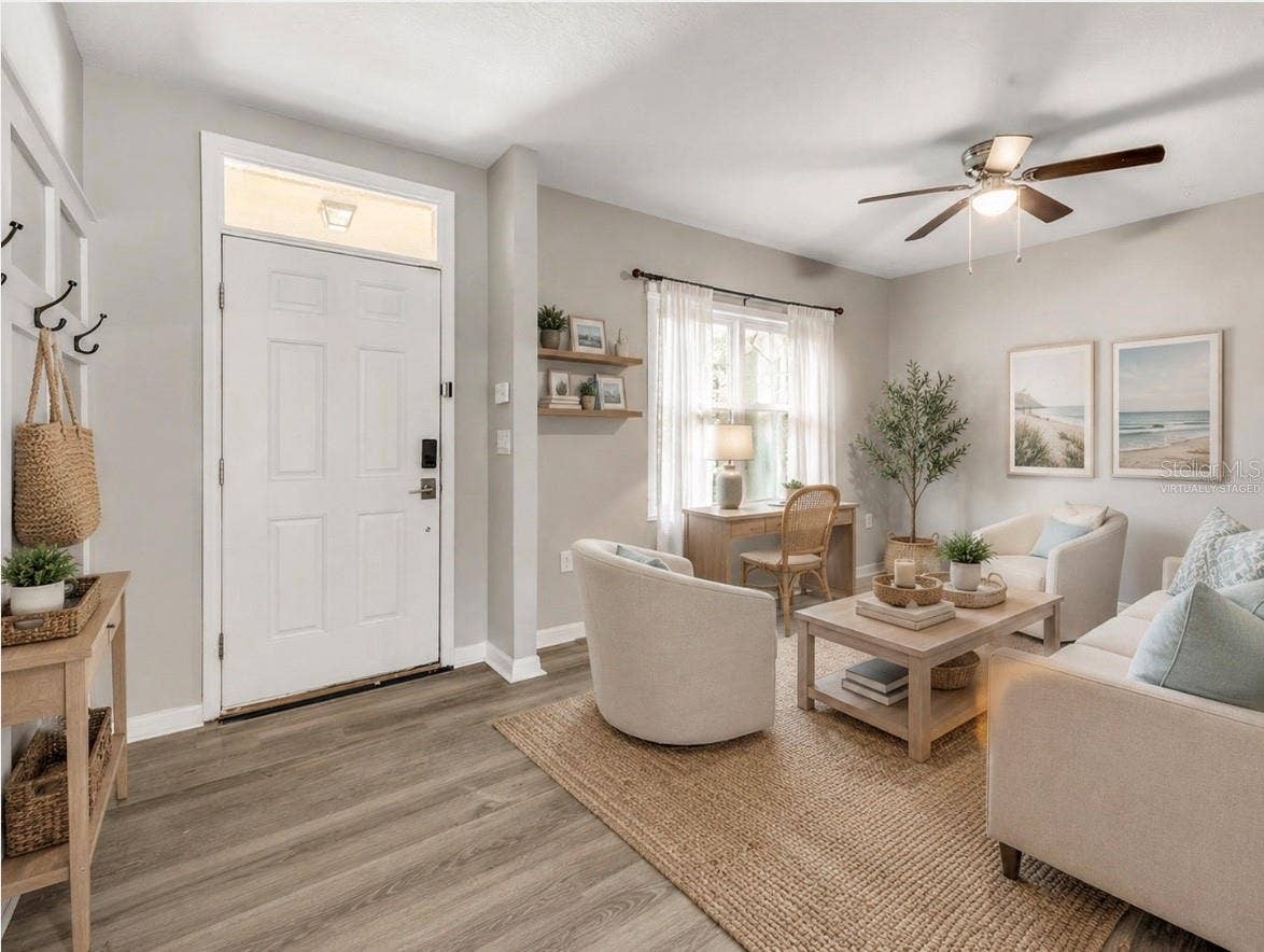 Virtually Staged Flex or Dining Room