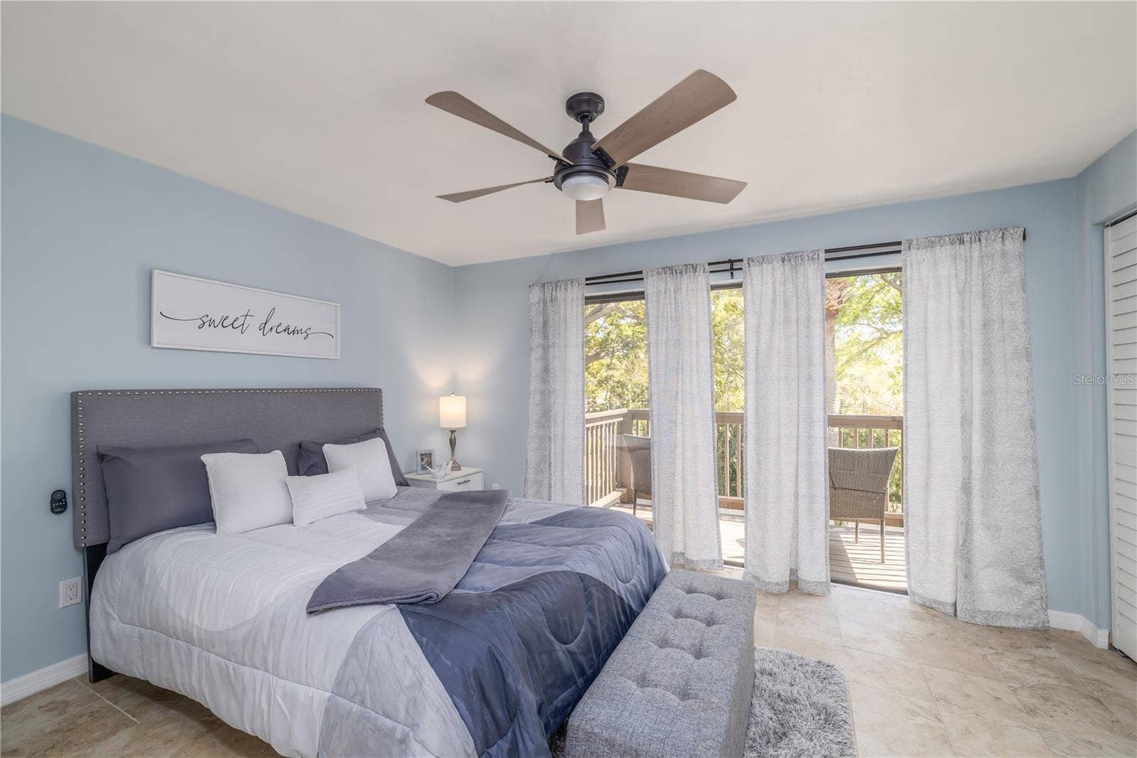 Primary Bedroom with Balcony