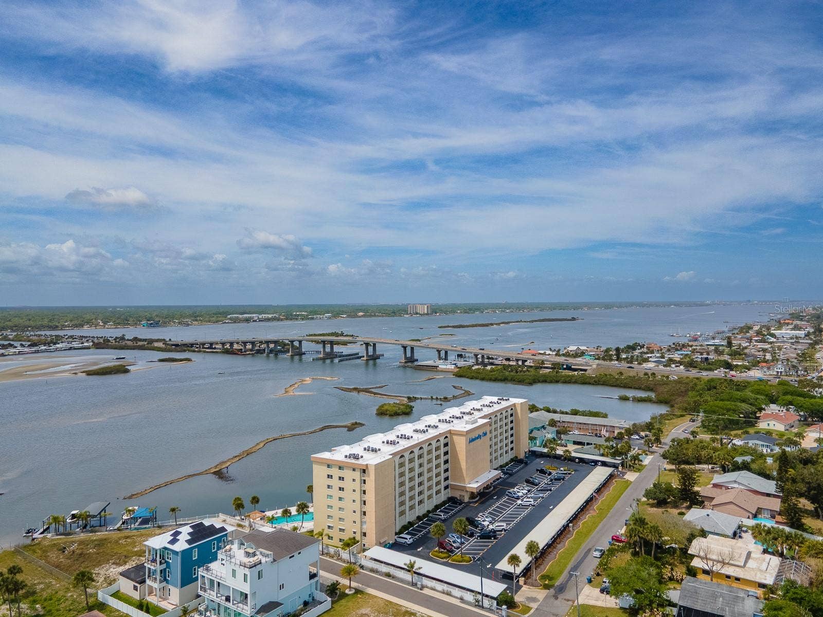 3606 S PENINSULA DRIVE, #605, Port Orange, FL 32127 Northwest aerial views