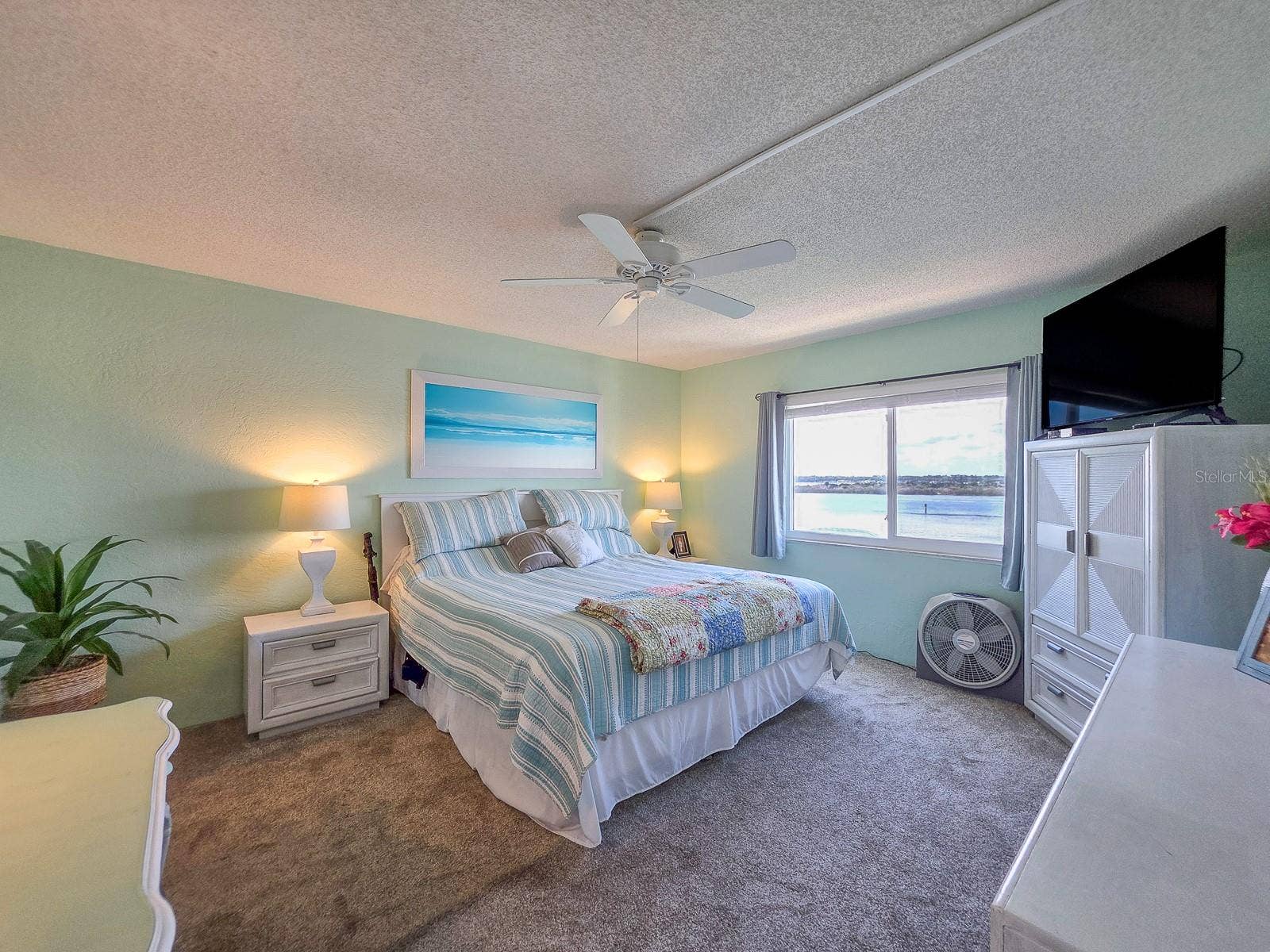3606 S PENINSULA DRIVE, #605, Port Orange, FL 32127 Primary Bathroom with a river view.