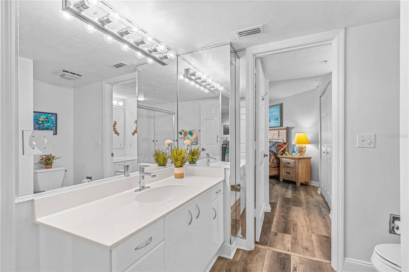 2967 S ATLANTIC AVENUE, #903, Daytona Beach Shores, FL 32118 Guest Bathroom leading to Guest Bed 2