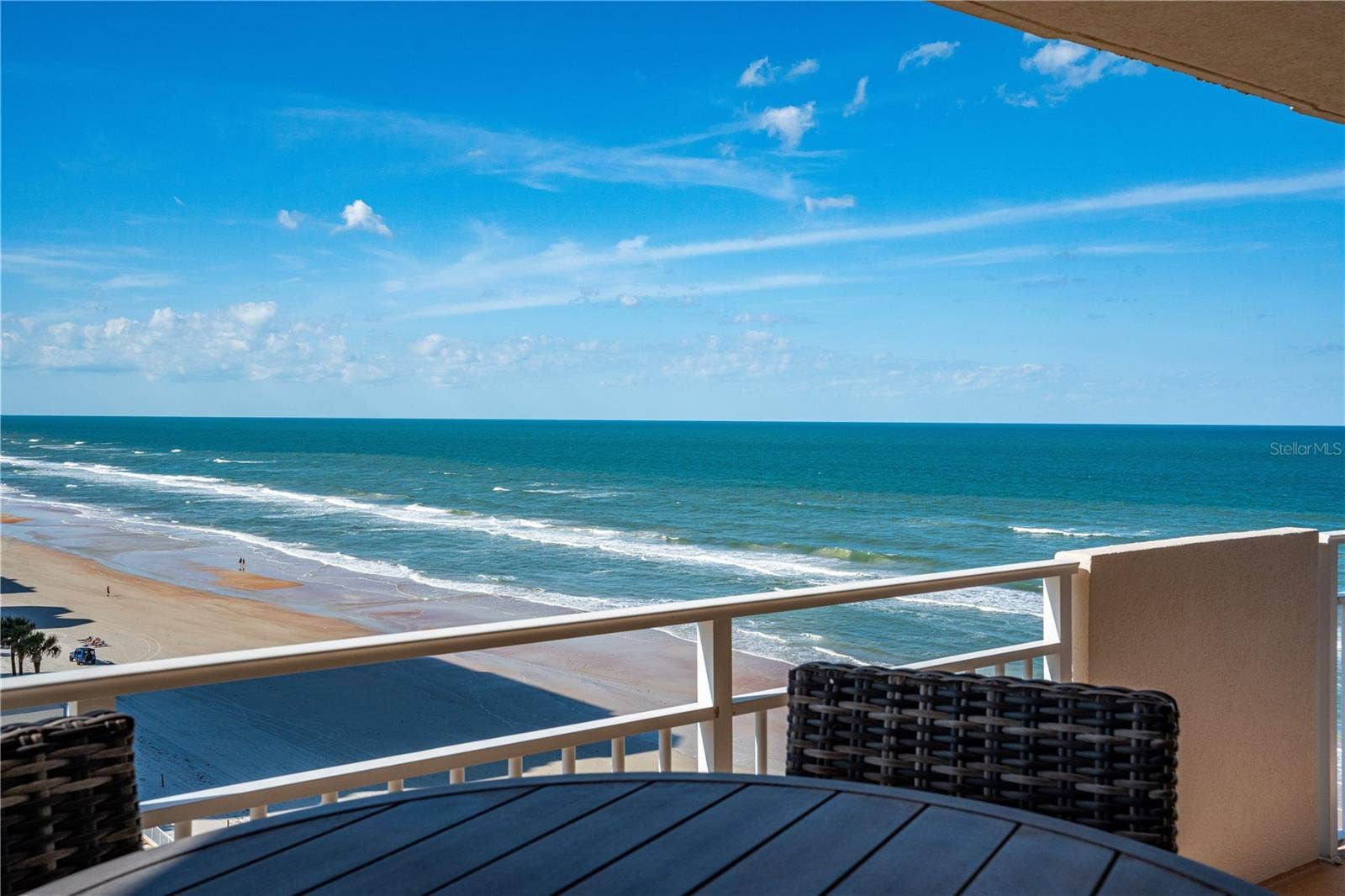 2967 S ATLANTIC AVENUE, #903, Daytona Beach Shores, FL 32118 NE end of balcony with view of Ocean.