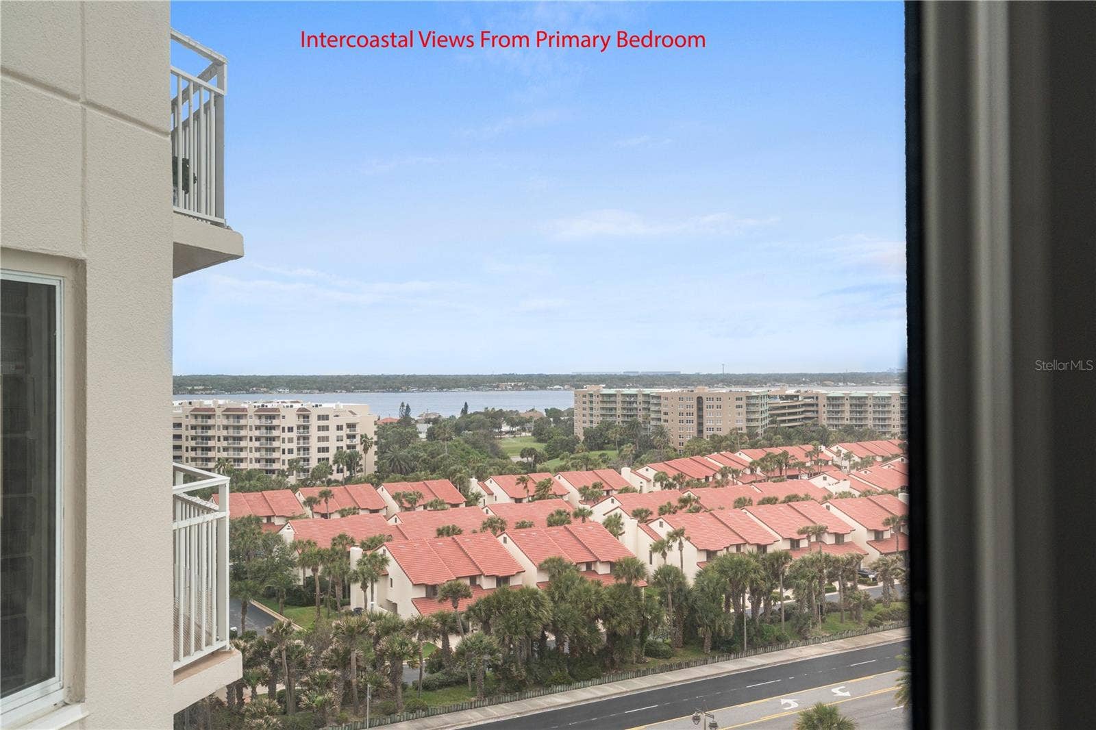2967 S ATLANTIC AVENUE, #903, Daytona Beach Shores, FL 32118 End of NE Balcony with River Views