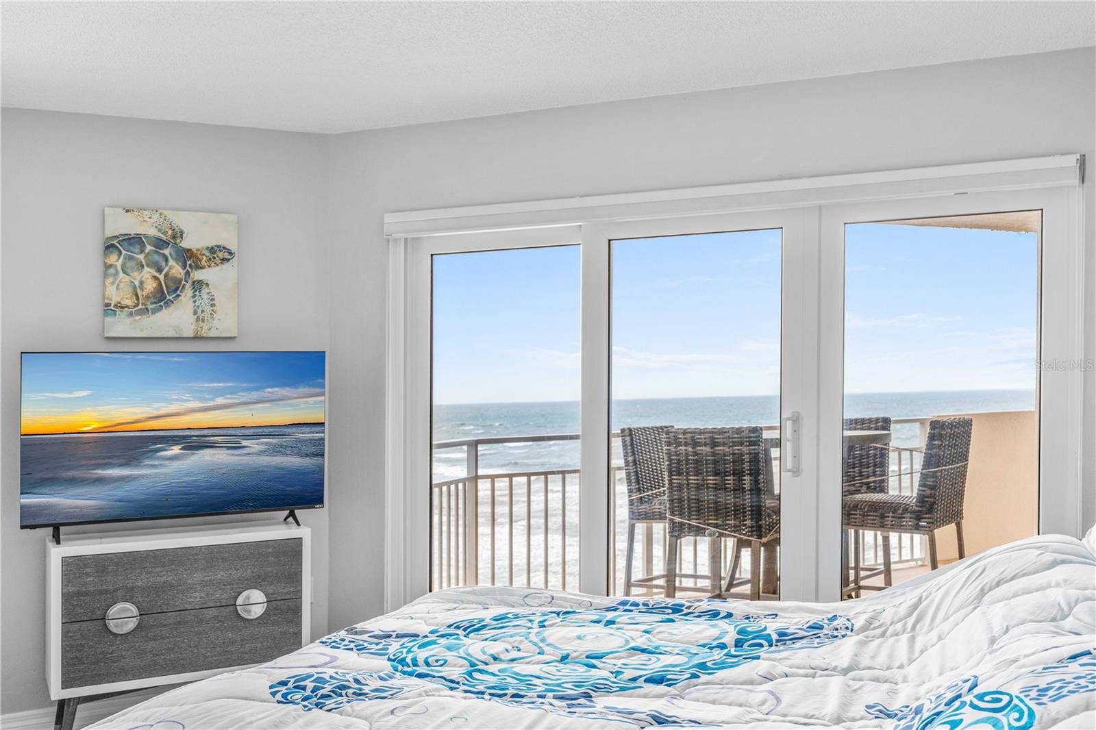 2967 S ATLANTIC AVENUE, #903, Daytona Beach Shores, FL 32118 Primary Bedroom with Oceanfront Views