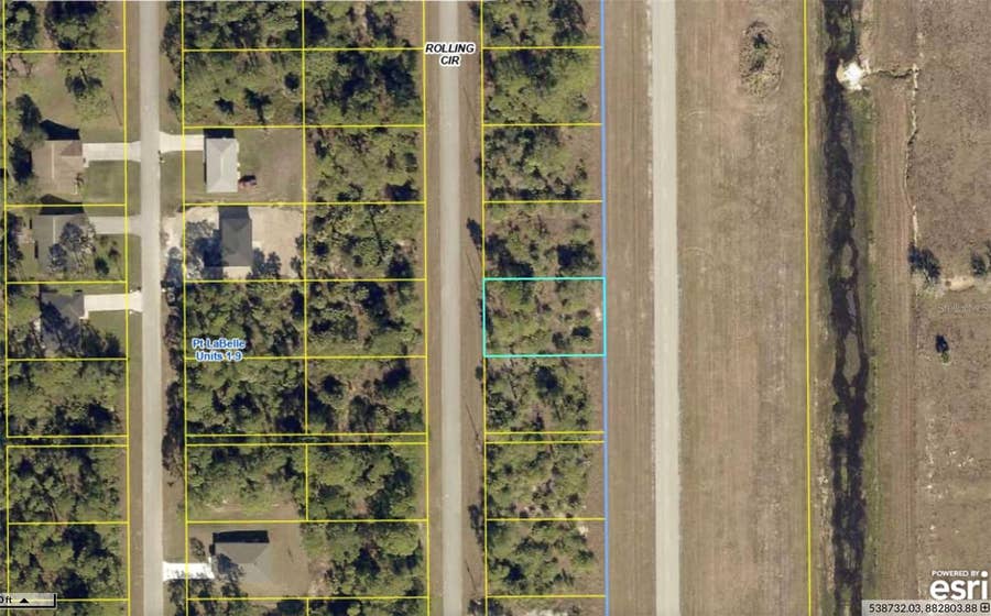 Property photo for 8017 ROLLING CIRCLE, Labelle, FL
