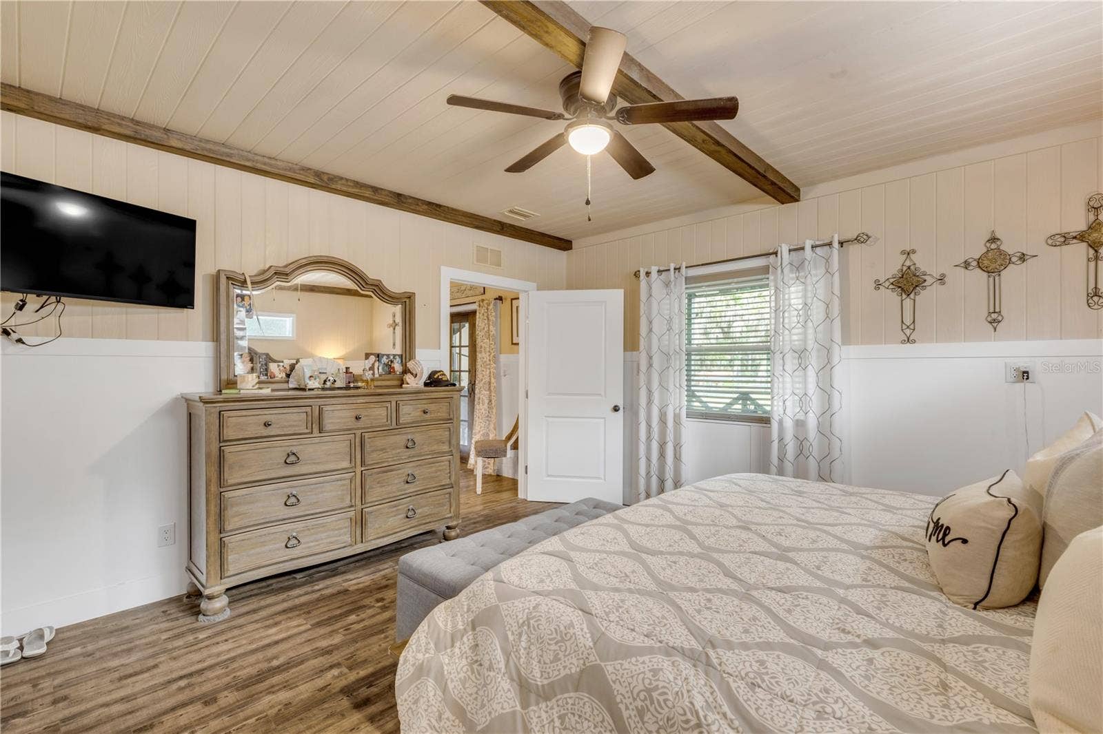 2195 W POINSETTIA DRIVE, Port Orange, FL 32128 Downstairs Master Bedroom