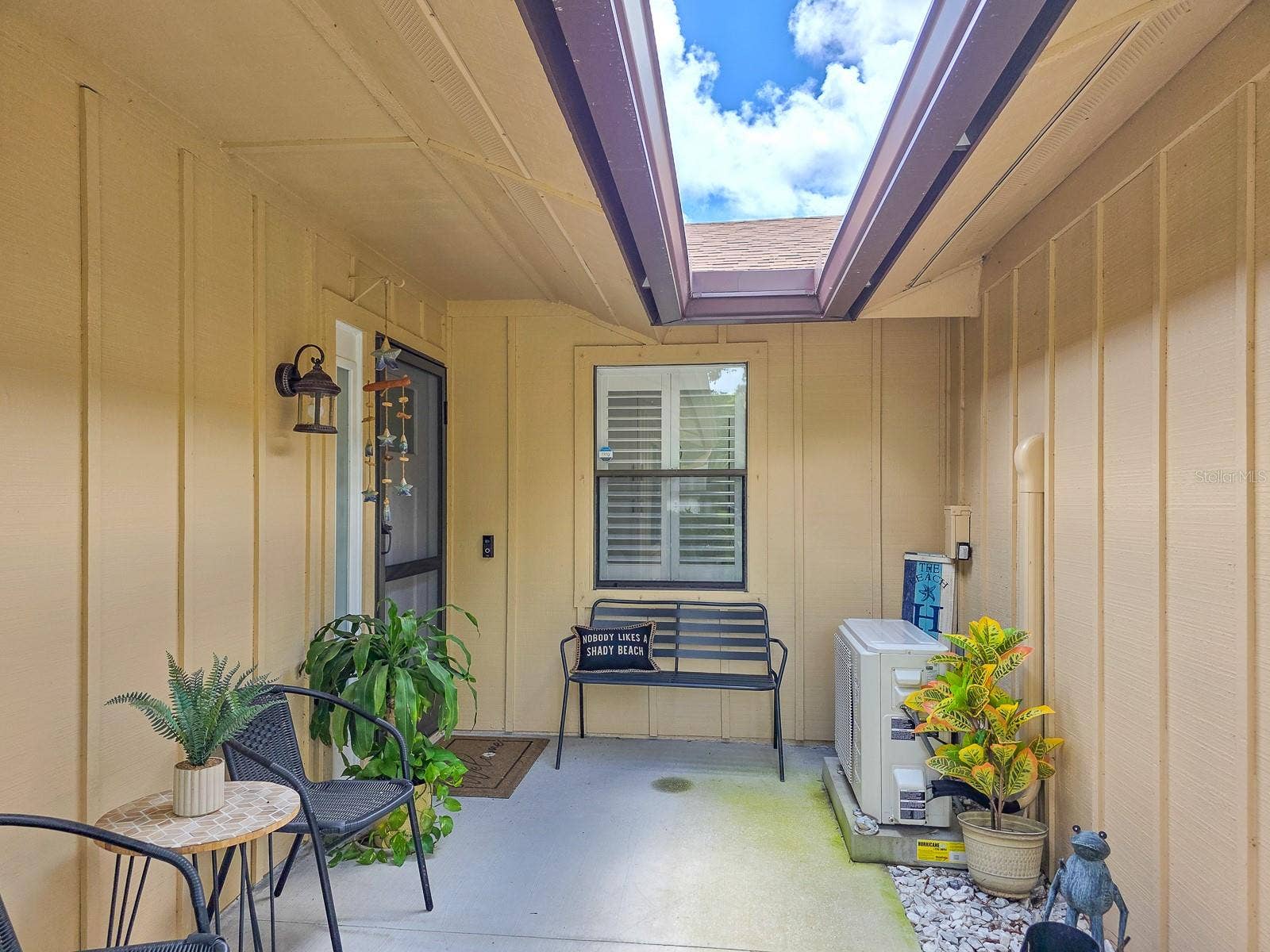 Courtyard entry