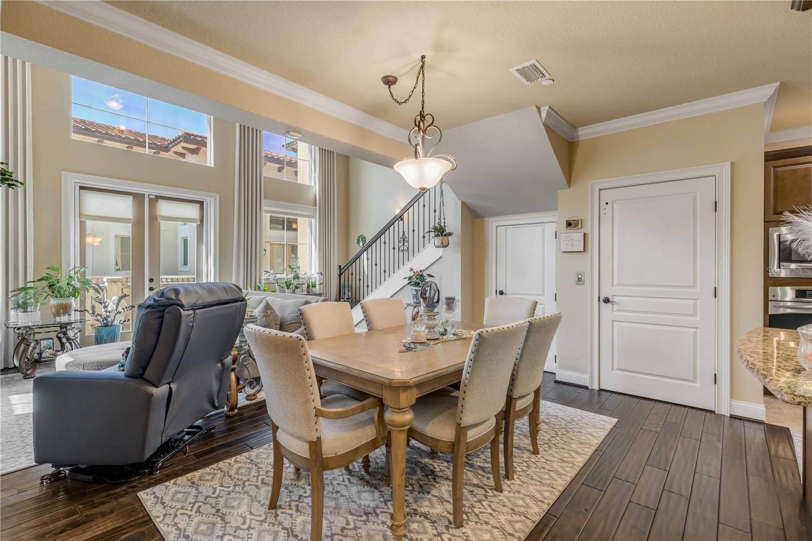 5090 RIVERSIDE DRIVE, #105, Port Orange, FL 32127 Open Concept Dining/Living/Kitchen
