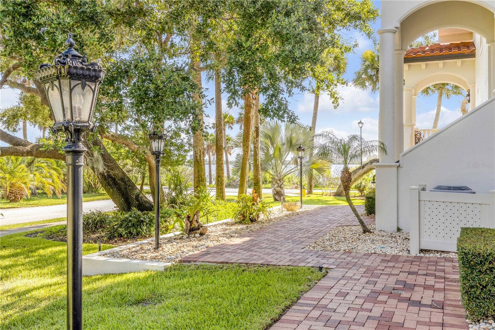 5090 RIVERSIDE DRIVE, #105, Port Orange, FL 32127 North side of building at front door - water views.