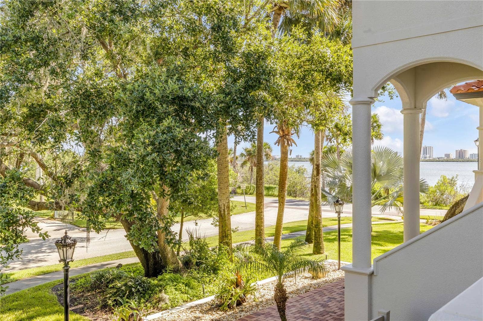 5090 RIVERSIDE DRIVE, #105, Port Orange, FL 32127 Peek-a-boo River Views from front door.