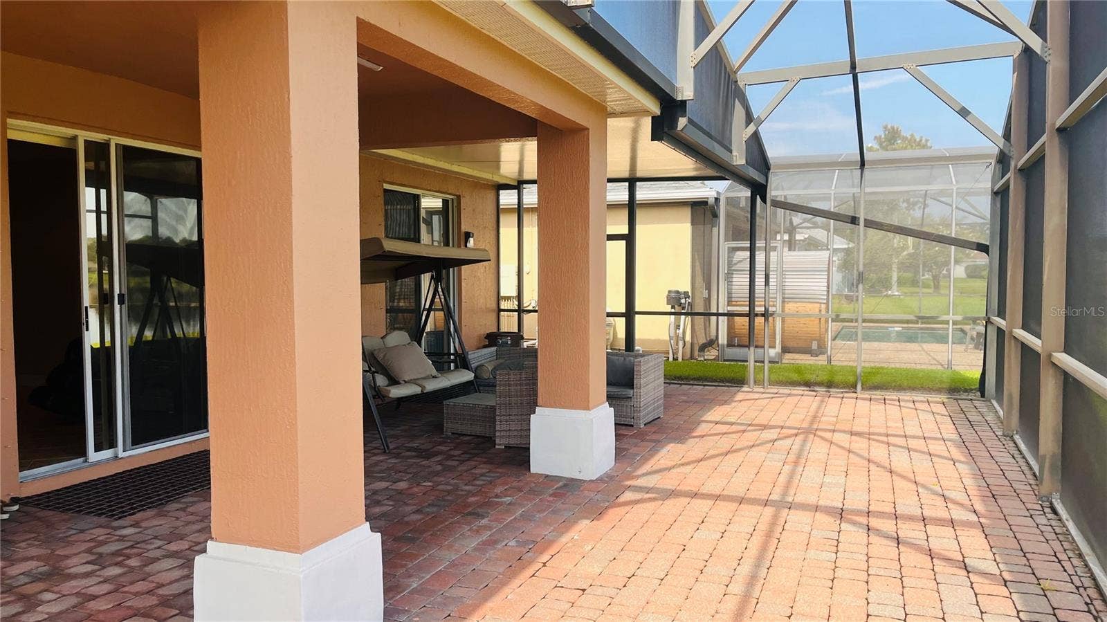 1221 DUMAINE AVENUE, Port Orange, FL 32129 PATIO AREA