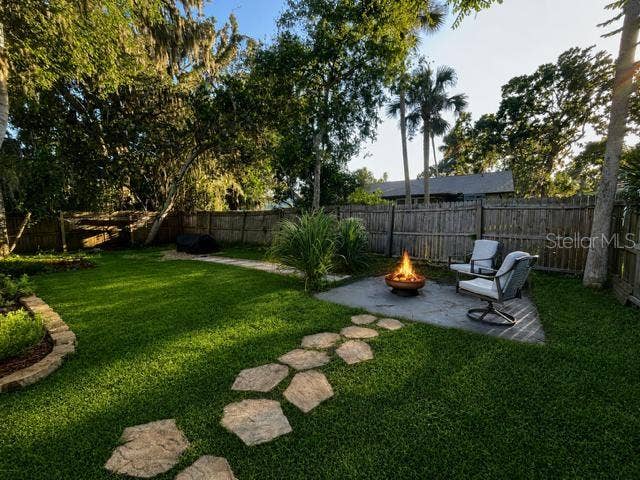 3444 GELDING COURT, Port Orange, FL 32129 Backyard area