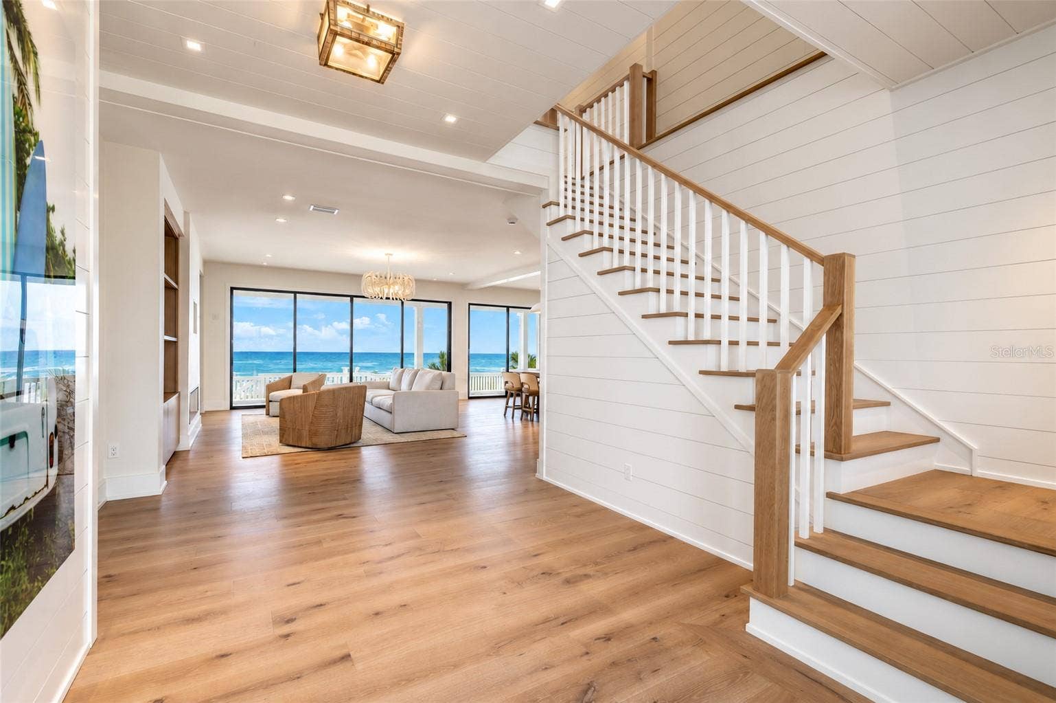 4643 VAN KLEECK DRIVE, New Smyrna Beach, FL 32169 Entry Stairs to 3rd Floor