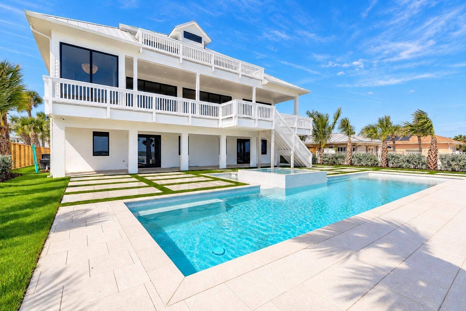 4643 VAN KLEECK DRIVE, New Smyrna Beach, FL 32169 Northeast Elevation