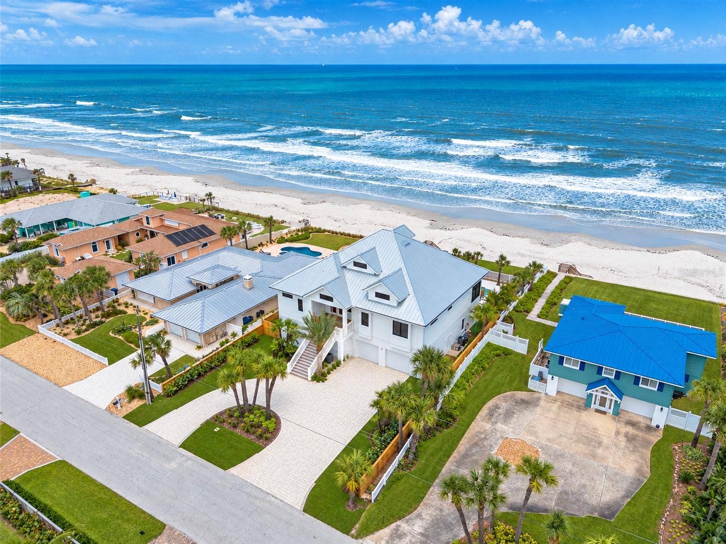 4643 VAN KLEECK DRIVE, New Smyrna Beach, FL 32169 Aerial Circular Drive