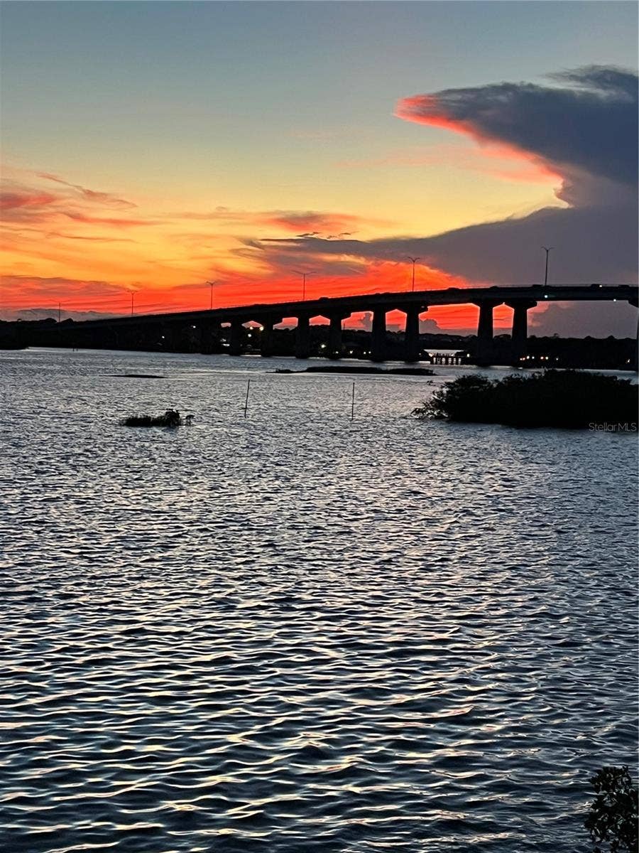 3606 S PENINSULA DRIVE, #205, Port Orange, FL 32127 Sunset from the balcony - Aug 2025