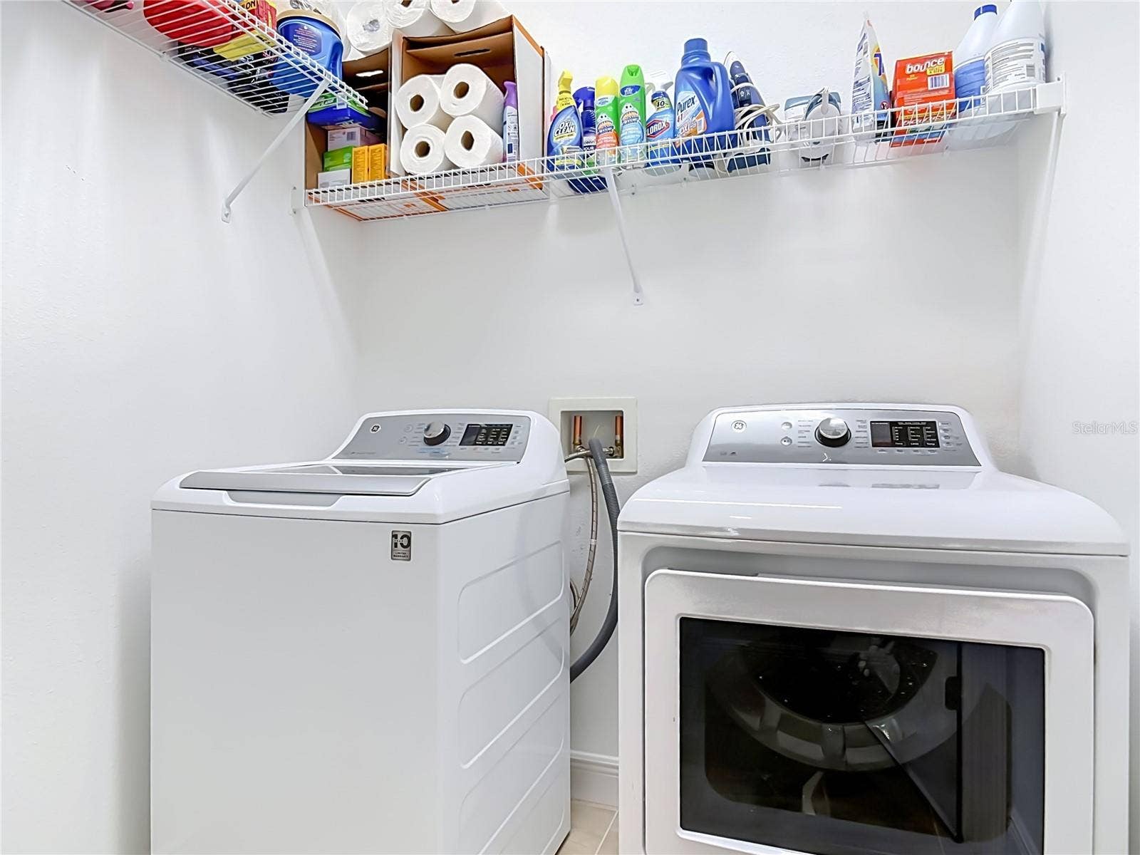 Inside laundry room