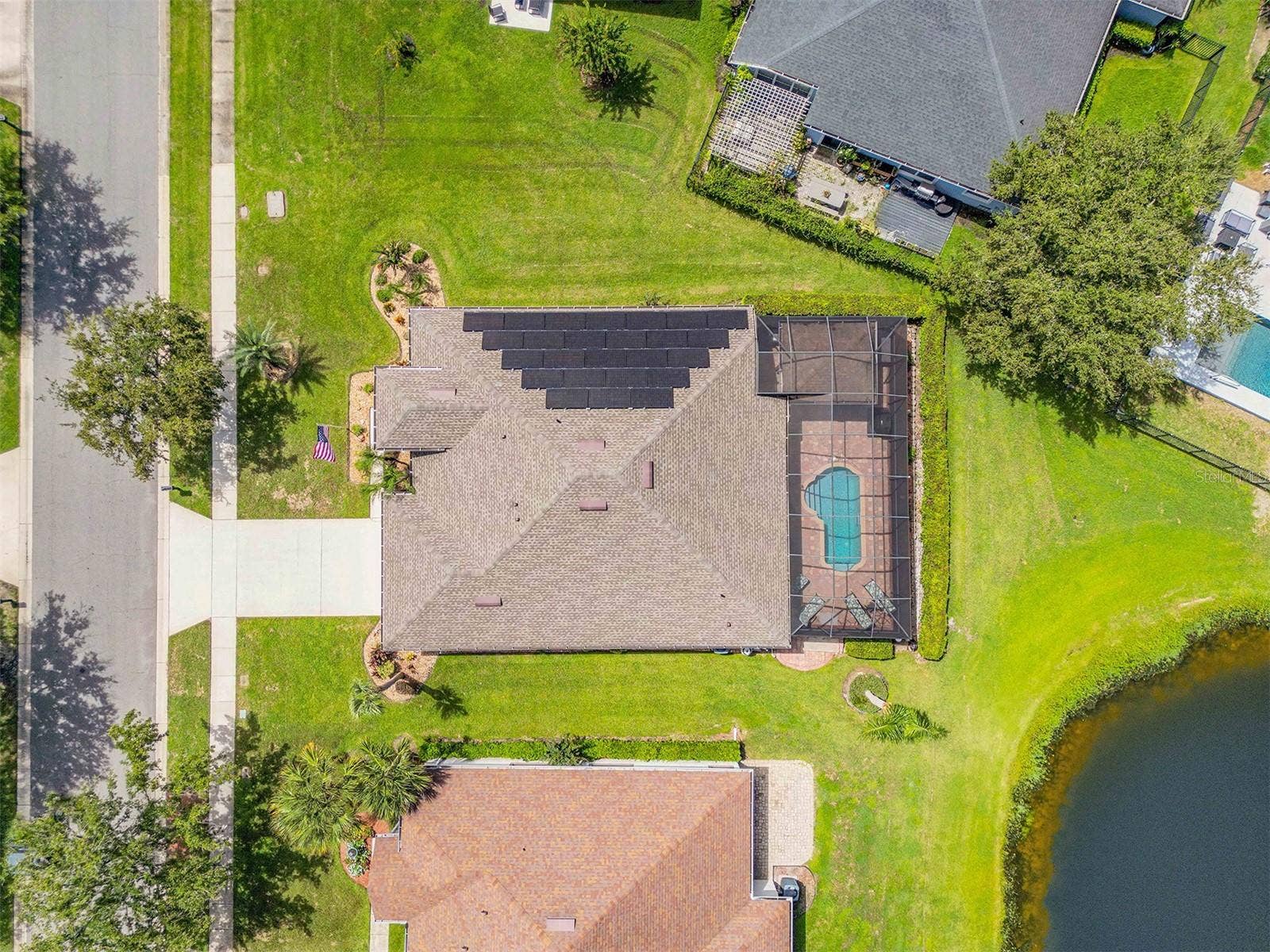 190 EKANA CIRCLE, Daytona Beach, FL 32124 Aerial Overhead