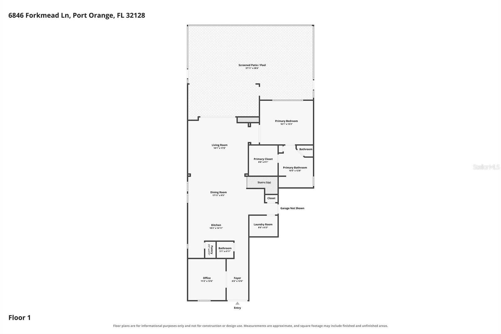 6846 FORKMEAD LANE, Port Orange, FL 32128 6846 FORKMEAD LANE, Port Orange, FL 32128