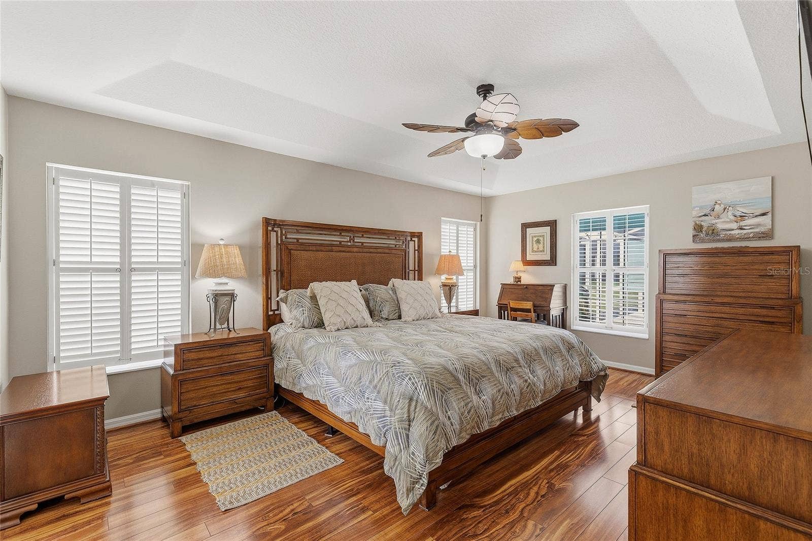 6209 MORNING DRIVE, Port Orange, FL 32127 Views to Pool from Primary Bedroom