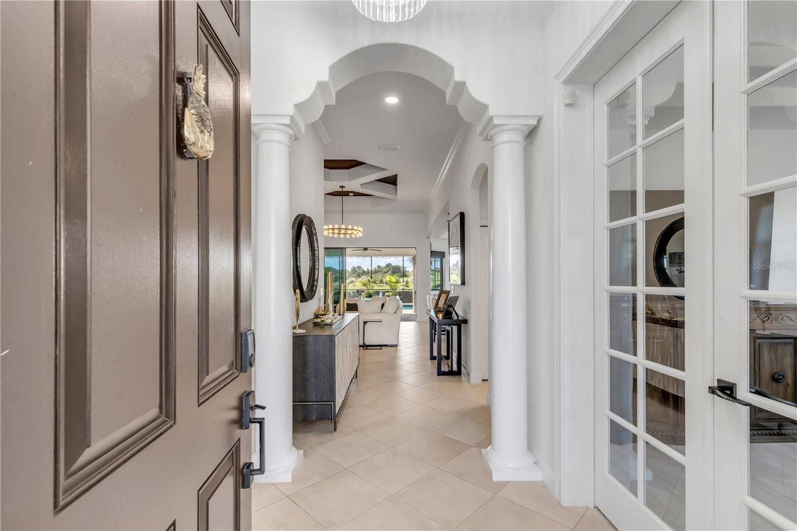 189 ASPEN WAY, Palm Coast, FL 32137 View from the front to elevated outdoor living.