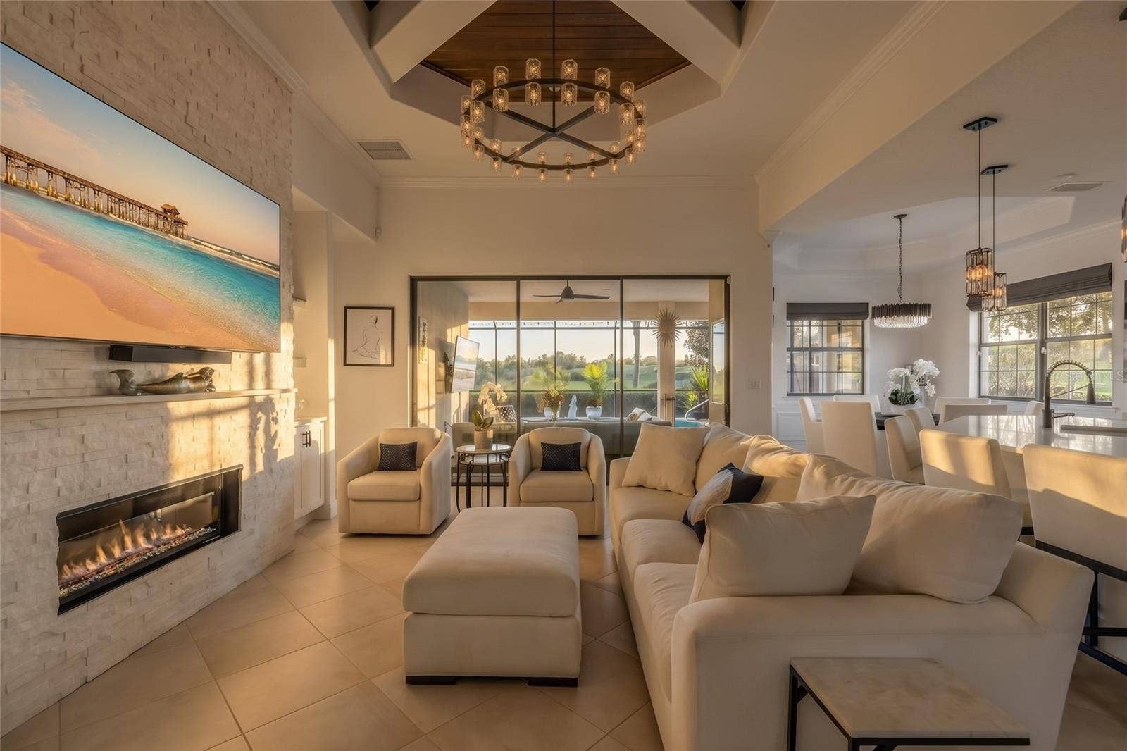 189 ASPEN WAY, Palm Coast, FL 32137 Early morning coffee on the lanai