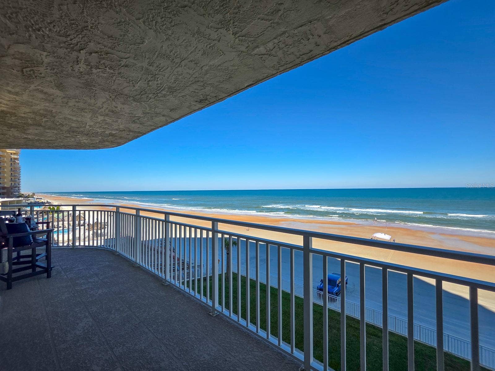 2545 S ATLANTIC AVENUE, #403, Daytona Beach Shores, FL 32118 Balcony views to the Northeast