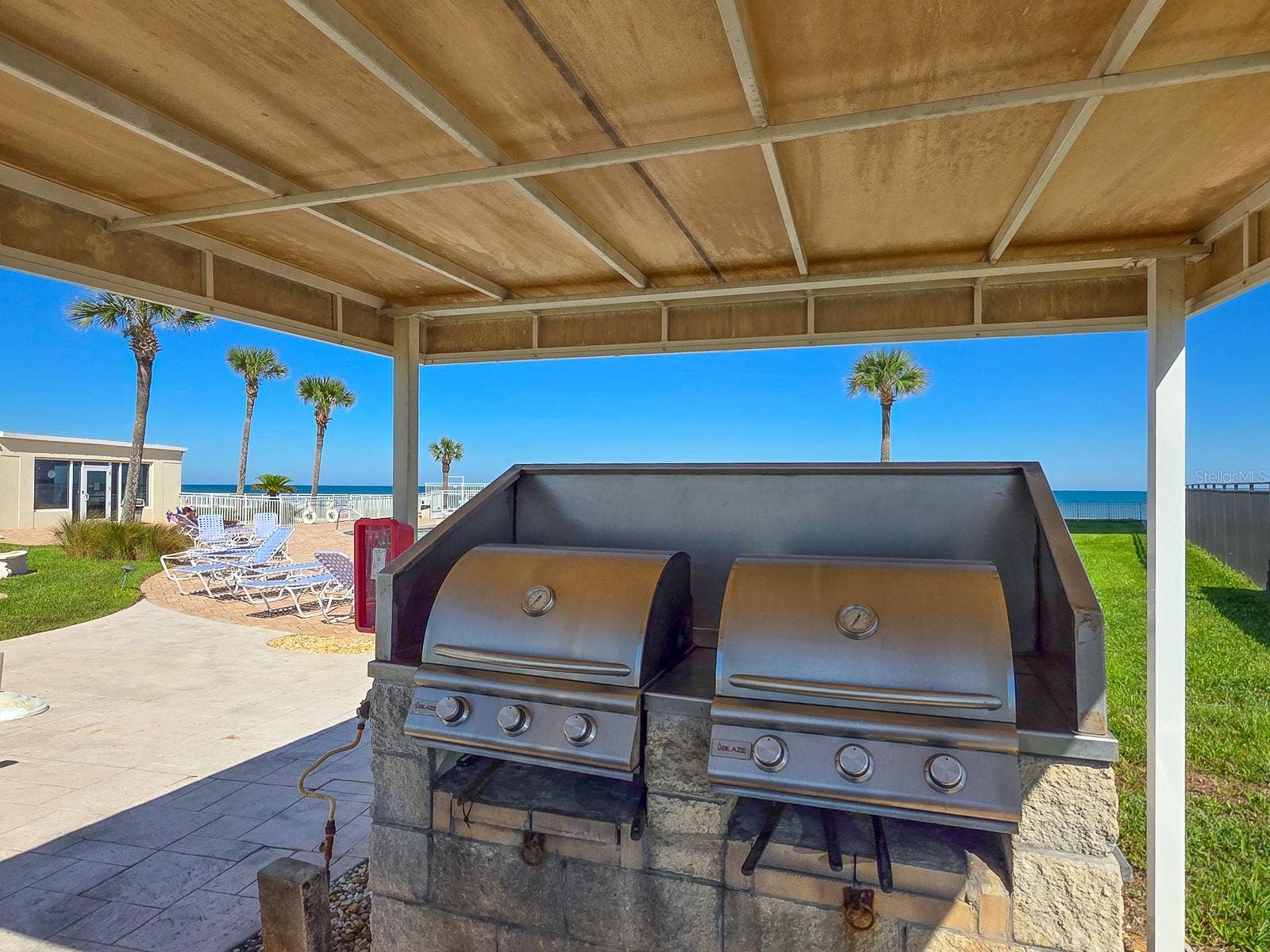 2545 S ATLANTIC AVENUE, #403, Daytona Beach Shores, FL 32118 Community BBQ